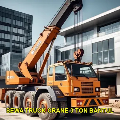 Sewa Truck Crane 3 Ton Bantul